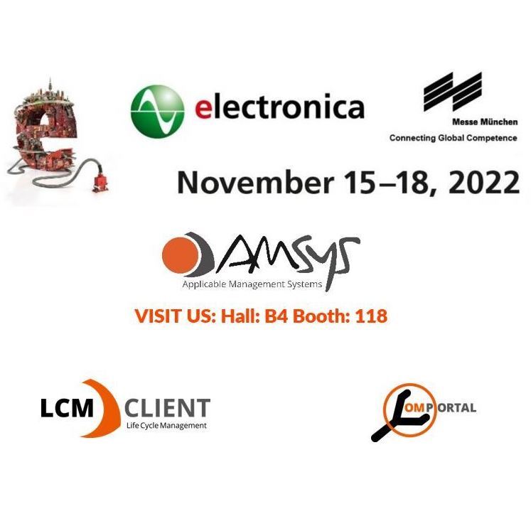 AMSYS Electronica Messe 2022